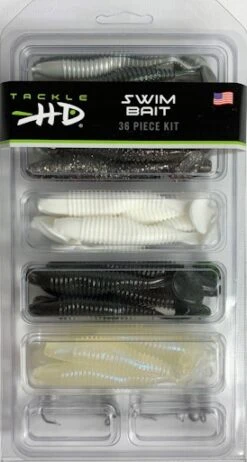 Tackle HD Swim Bait 36-Piece Kit