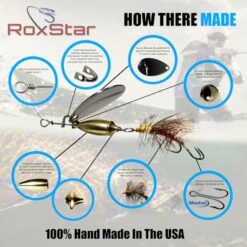 Fly Strikers | Premium Trout Spinners 100% USA Handmade | Proven Nationwide Most Effective All Around Spinner For Trout, Bass, Panfish, Pike 9 Fly Strikers | Premium Trout Spinners 100% USA Handmade | Proven Nationwide Most Effective All Around Spinner For Trout, Bass, Panfish, Pike -Rod Reel Kit Sales Store 1MzwApC uGwiLIYIR4ZhbBOzk