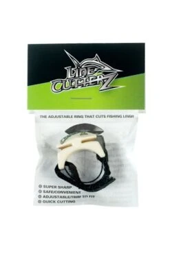 Line Cutterz Custom Printed Logo Ring In Ivory With GREEN Logo -Rod Reel Kit Sales Store XQZ8 Ug6yDNMaUM1NTih5wKtA