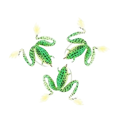 2" Frogs With Weedless Hook 1 2" Frogs With Weedless Hook