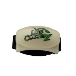 Line Cutterz Custom Printed Logo Ring In Ivory With GREEN Logo