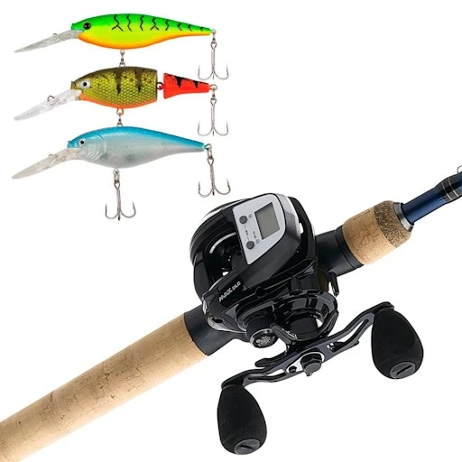 Abu Garcia Max DLC Combo With Bait Pack 1 Abu Garcia Max DLC Combo With Bait Pack